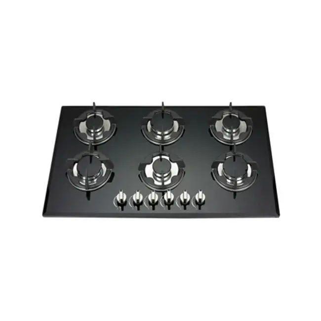 Double Burners Gas Cookers Built in Gas Cooktop Tempered Glass 2 Hobs Gas Stove — image 6