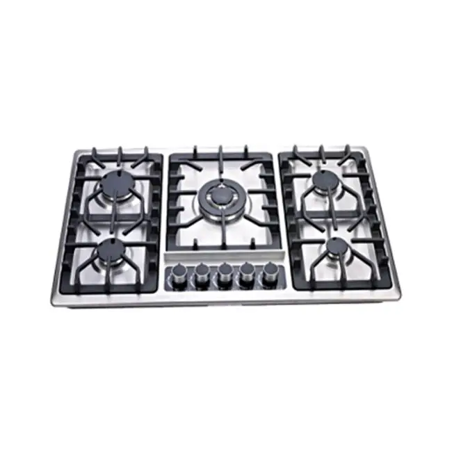 Hot Sale Gas Cooker Kitchen Built in Gas Cooktop with 5 burner Gas Stove — view 1