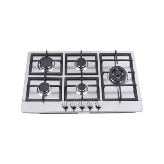 Hot Sale Gas Cooker Kitchen Built in Gas Cooktop with 5 burner Gas Stove — view 6