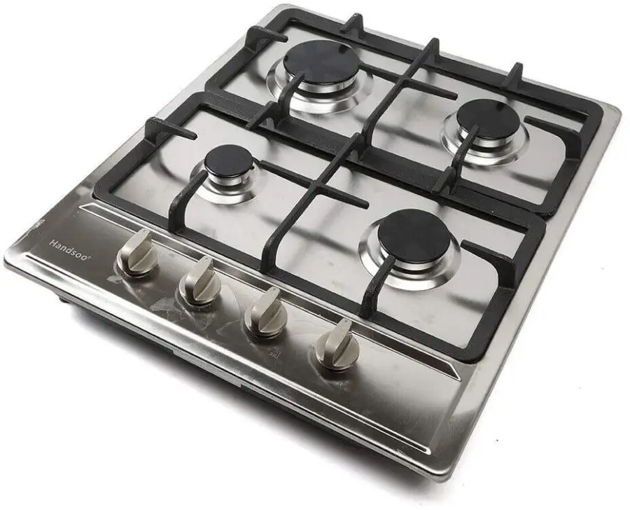 Built-In Four 4 Burners Head Gas Hob Stove Easy Clean NG/LPG Cooking Home Gas Cooker — image 2