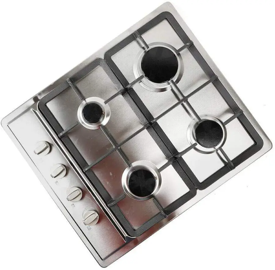 Built-In Four 4 Burners Head Gas Hob Stove Easy Clean NG/LPG Cooking Home Gas Cooker — image 3