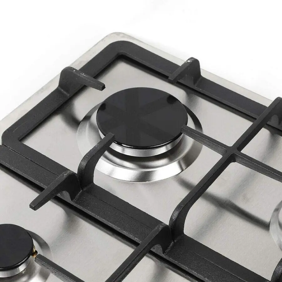 Built-In Four 4 Burners Head Gas Hob Stove Easy Clean NG/LPG Cooking Home Gas Cooker — image 4