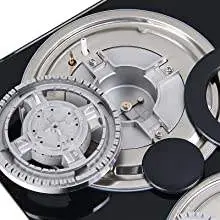 5 Burners Glass Top Gas Stove Gaziniere Plaque a Gaz Estufa De Gas Stove Gas Part Cuisinieresin Gaz — view 3