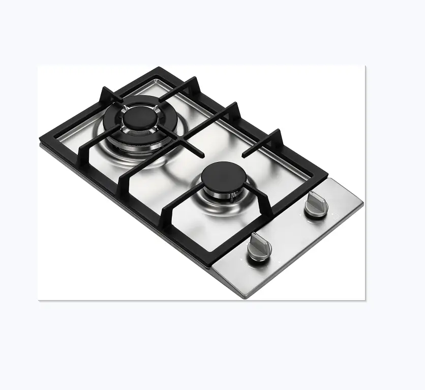 Kitchen Estufa Cuisiniere Gaz Electrique Cooktop a Gaz Electric Gas Coock Top Gas Hob 2 burner Gass Cooker Gas Stove — view 1