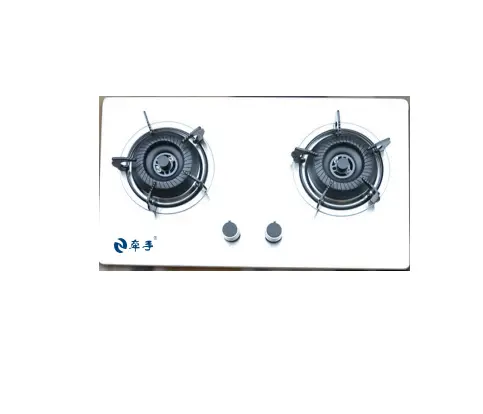 OEM ODM Gas Stove Factory Double Two burner Stainless Steel Top Plate Built-in Cooktop Gas Cooker — view 1