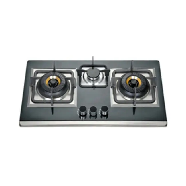 OEM ODM Gas Stove Factory Double Two burner Stainless Steel Top Plate Built-in Cooktop Gas Cooker — view 4