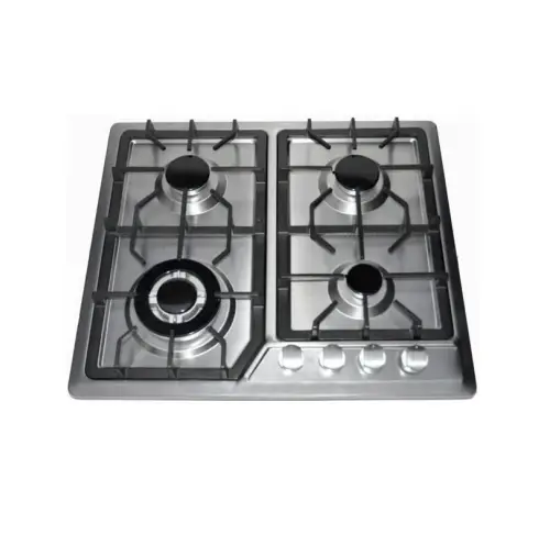 4 burner China Gas Kitchen Stove High Pressure Built in Home Cooking Appliance Gas — view 2