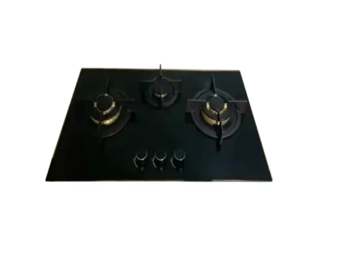 Fashion Attractive Design Glass burner Gas Stove Good Price 3 burner Natural Gas Stove — view 3