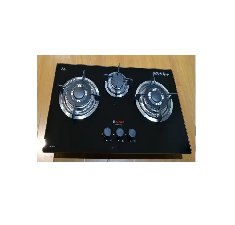 Fashion Attractive Design Glass burner Gas Stove Good Price 3 burner Natural Gas Stove — view 4
