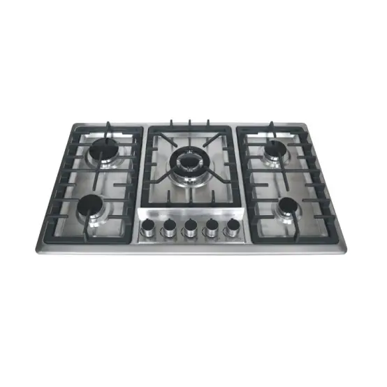 Custom or Standard Gas Cooker 5 burner Competitive Price Gas Stove Smart Kitchen Appliance Gas Stove — view 1