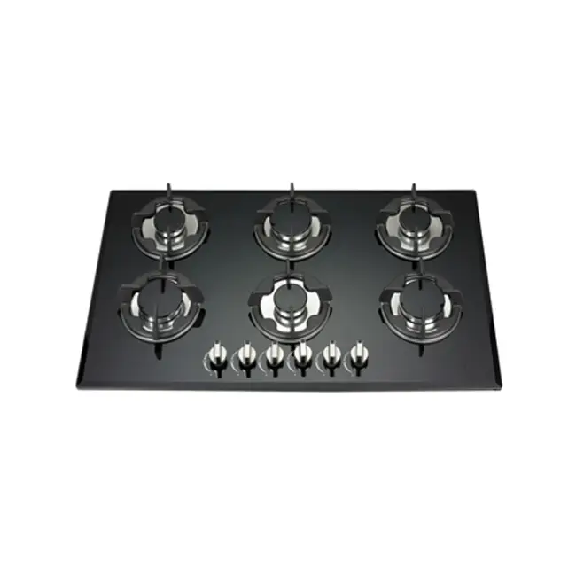 Reasonable Price Italian Gas Stove Advanced Technology Kitchen Gas Stove 4 burner Temper Glass — view 6