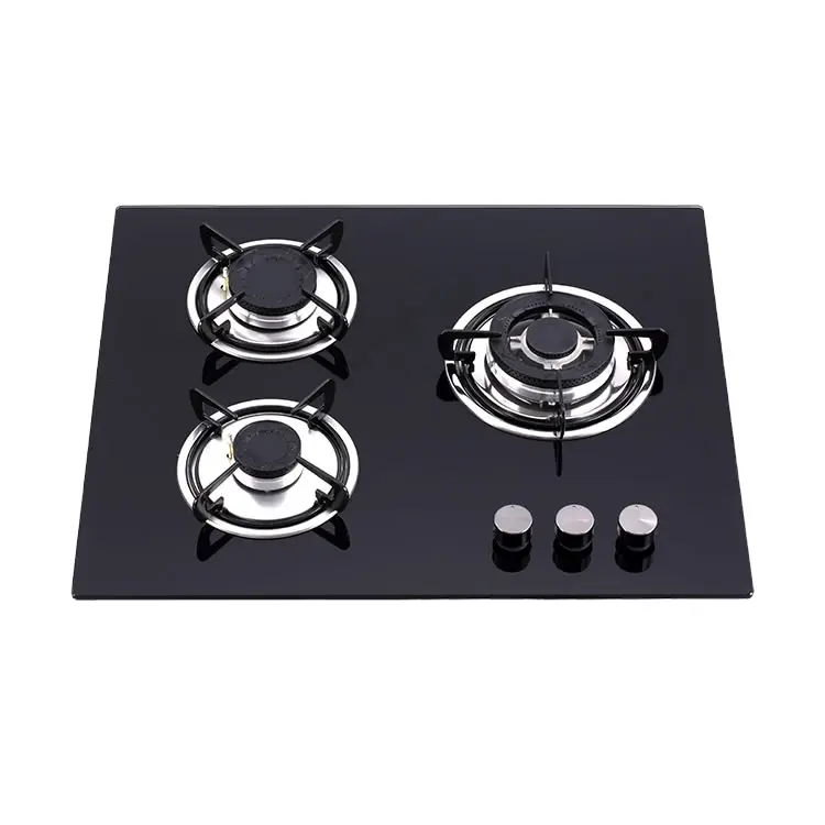 3 burner Gas Stove for China with Table Top Gas Cooker Advanced Technology Stainless Steel Gas Stove — view 1