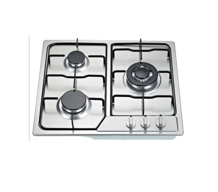 3 burner Gas Stove for China with Table Top Gas Cooker Advanced Technology Stainless Steel Gas Stove — image 4