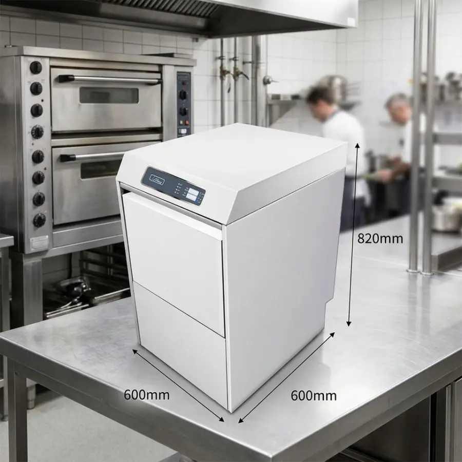 Smart Digital Control CSG50C Commercial Dishwasher Under-counter Glasswasher with Auto-cleaning Program — view 1