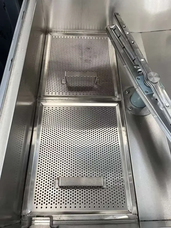 Hot Seller Industrial Commercial Dishwasher Stainless Steel 304 Hood Type 60 Racks/hour Energy Efficient 1 Year Warranty — view 3