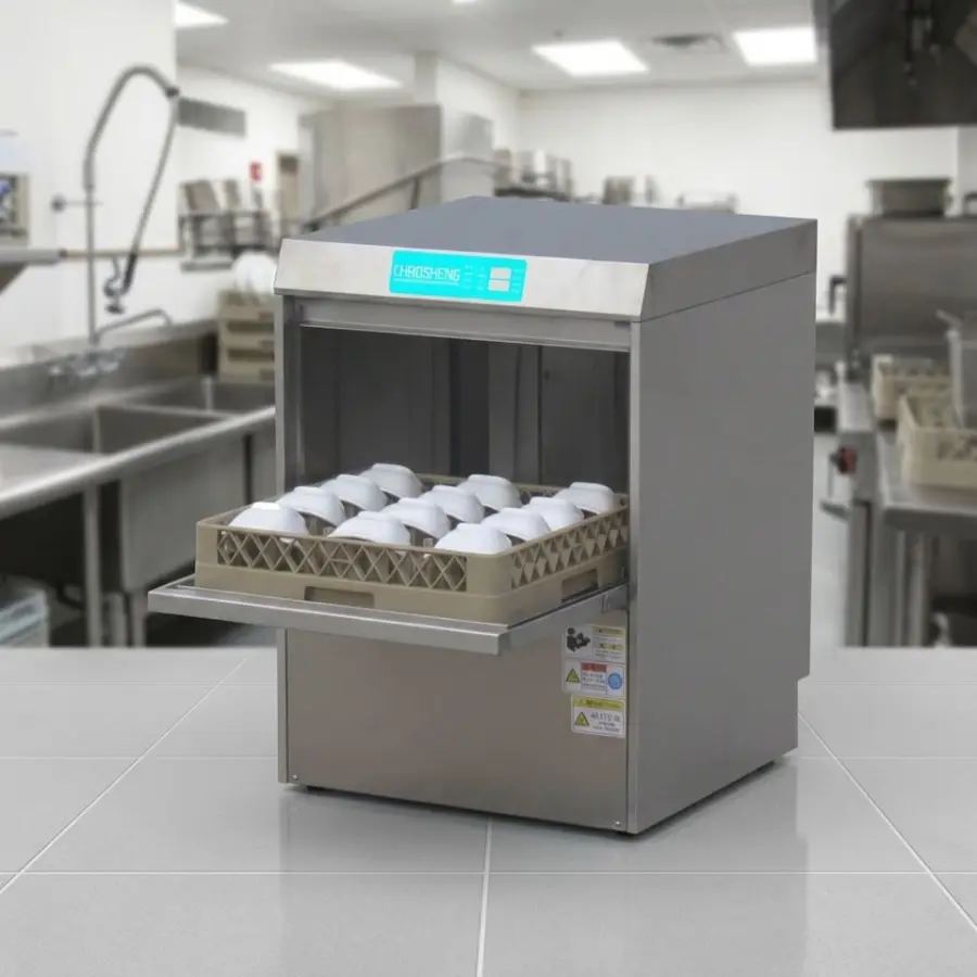 Smart Undercounter Glass Washer CSG50C - Professional Commercial Dishwasher for Bars & Cafes — view 1