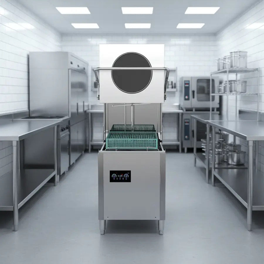 Super-win Stainless Steel Freestanding Electric Commercial Dishwasher Full-Integrated Control 4 Sets Capacity App-Contro — view 6