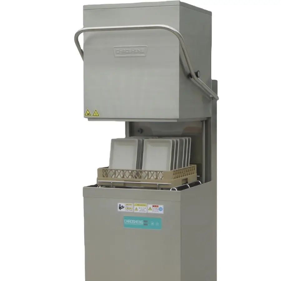 High Quality Freestanding Commercial Dishwasher CE Certified Stainless Steel 60W Electric Manual App-Controlled Hotel — view 1