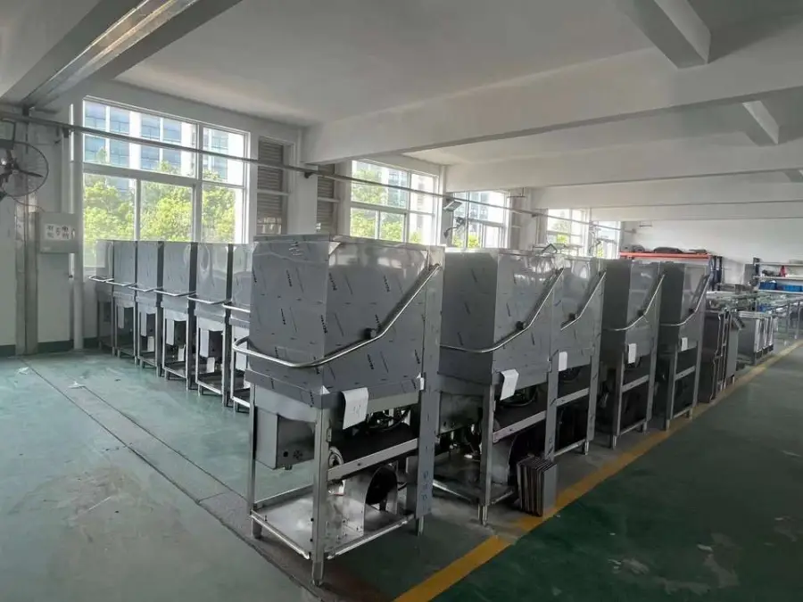 High Quality Freestanding Commercial Dishwasher CE Certified Stainless Steel 60W Electric Manual App-Controlled Hotel — image 6