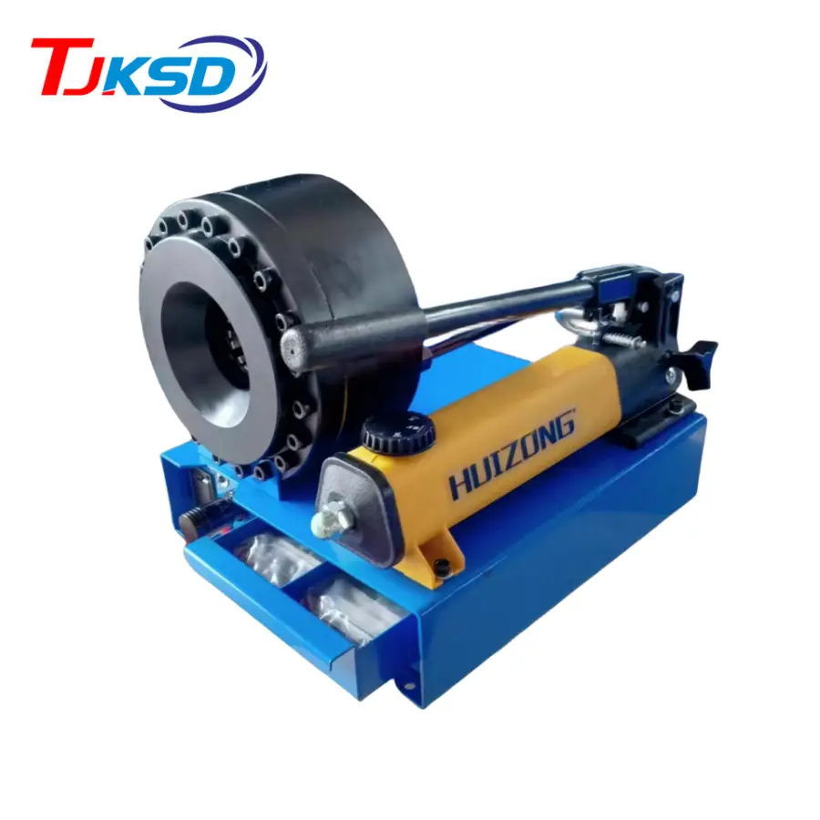 Factory Direct Sale P16hp Large Diameter Manual Hydraulic Hose Crimping Machine Portable Hose Crimper Hose Press — view 3