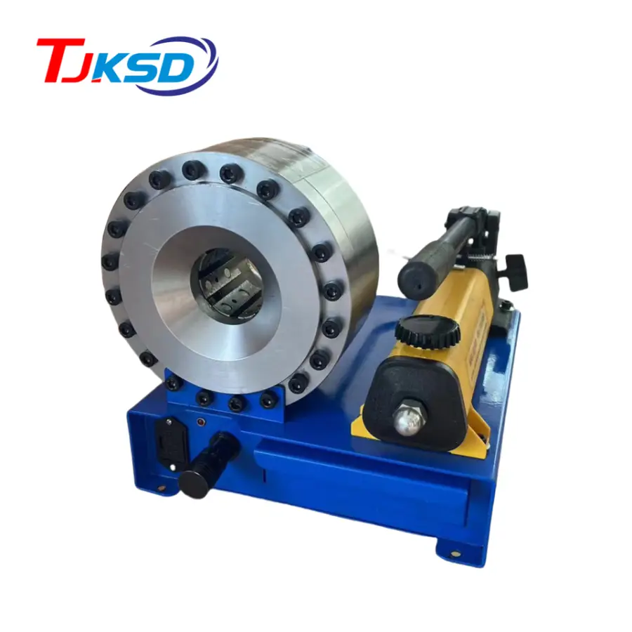 Factory Direct Sale P16hp Large Diameter Manual Hydraulic Hose Crimping Machine Portable Hose Crimper Hose Press — view 5