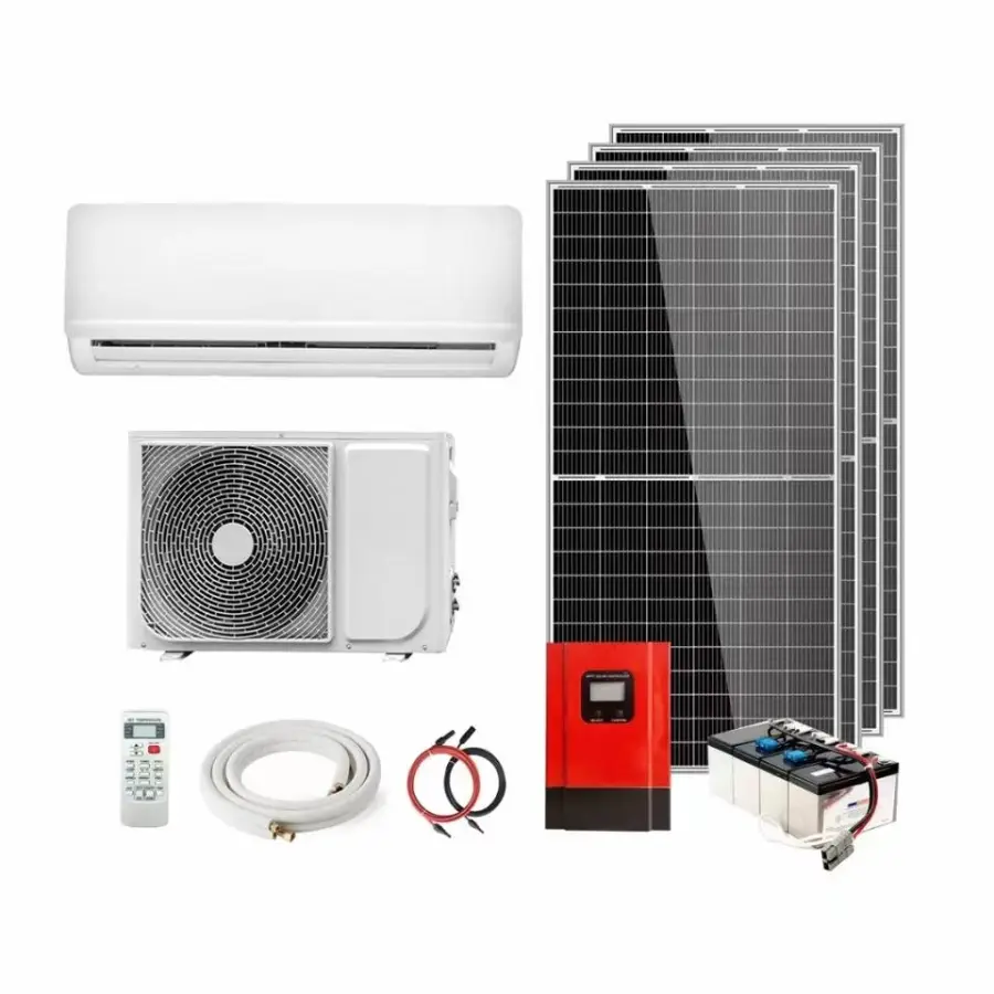 DC 48v 9000btu Solar air Conditioner off Grid Solar air Conditioner System12000btu 18000btu Available — image 3