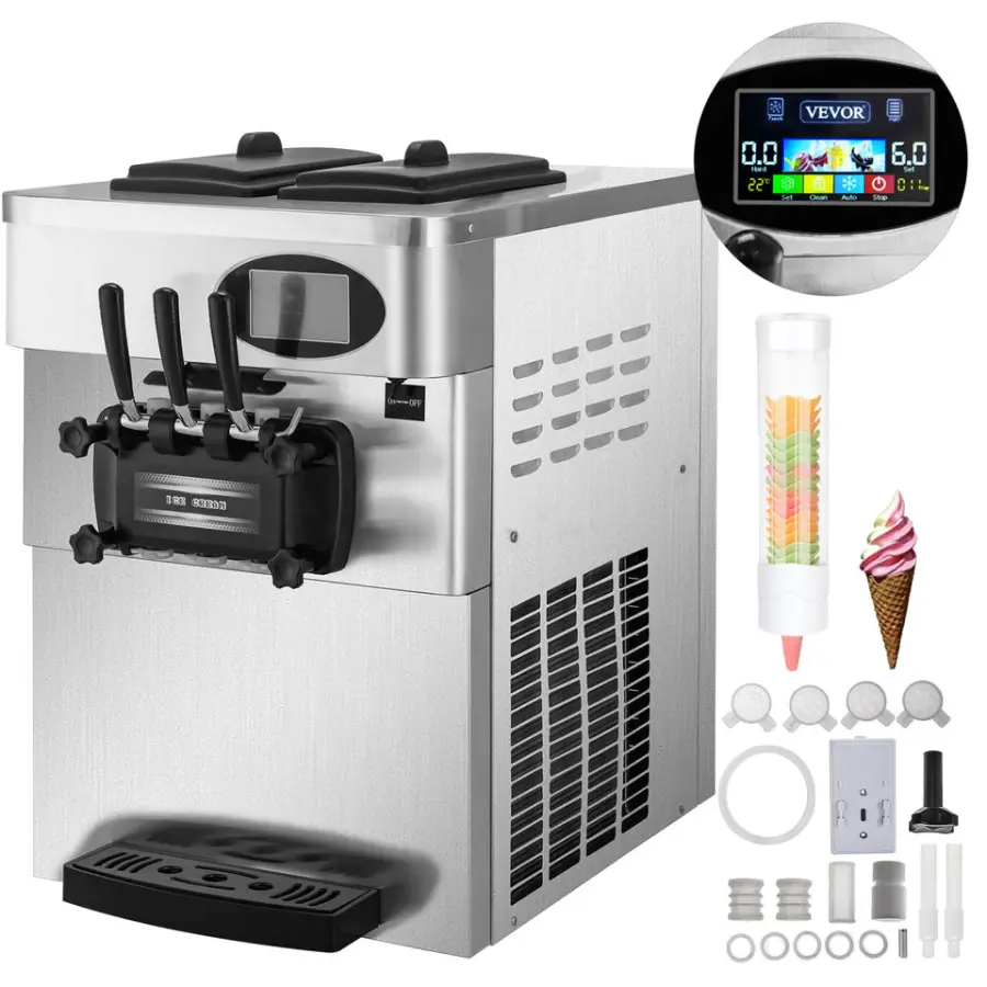 Hot Sale Ice Cream Blending Machine/soft Serve Ice Cream Machine — view 1