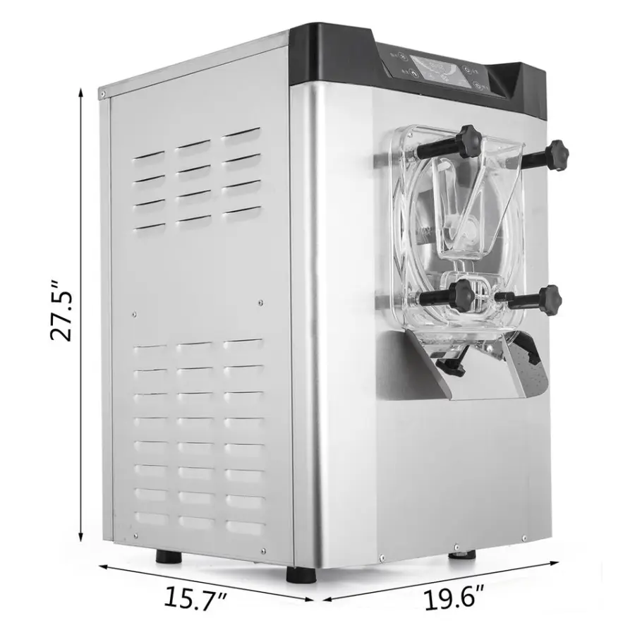 VEVOR Hard Commercial Ice Cream Machine Stainless Steel Ice Cream Maker — view 3