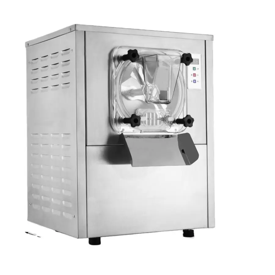 EU Warehouse Commercial Ice Cream Sorbet Making Batch Freezer Gelato Machine Hard Ice Cream Machine — view 1