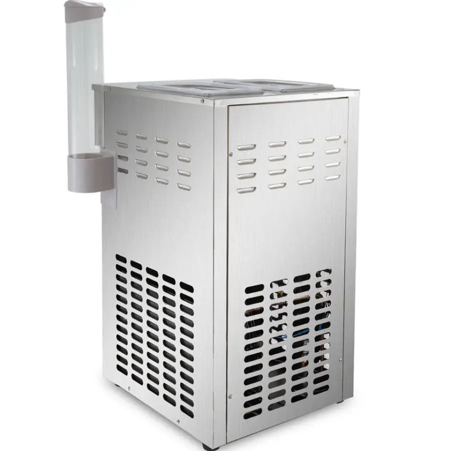 EU Warehouse Three Flavor Soft Ice Cream Machine Soft Serve Ice Cream Making Machine Factory Price — view 2