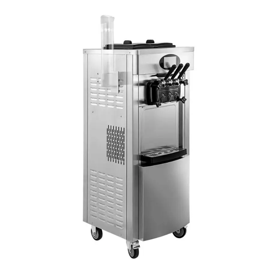 New Commercial Soft Ice Cream Machine YKF-8228T with Yogurt Milk & Water Flavors High Capacity 2200W Vertical Bar Maker — image 6