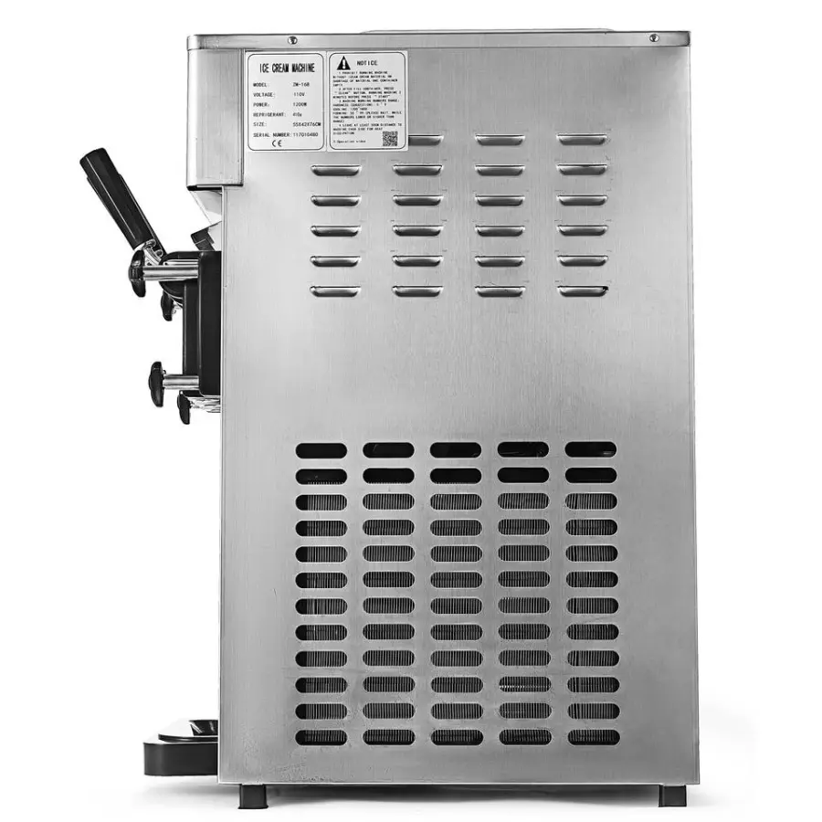 Chinese Automatic Soft Serve Ice Cream Machine Three Flavors Ice Cream for Dessert — image 4
