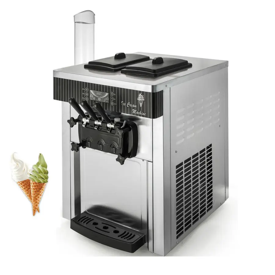 Soft Ice Cream Machine Icy Softserve Ice Cream Machine Small — view 1