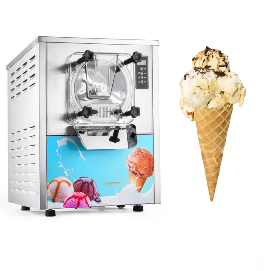 EU Warehouse YKF-116 Automatic Snack Commercial Catering Ice Cream Maker Machine Filling — image 6