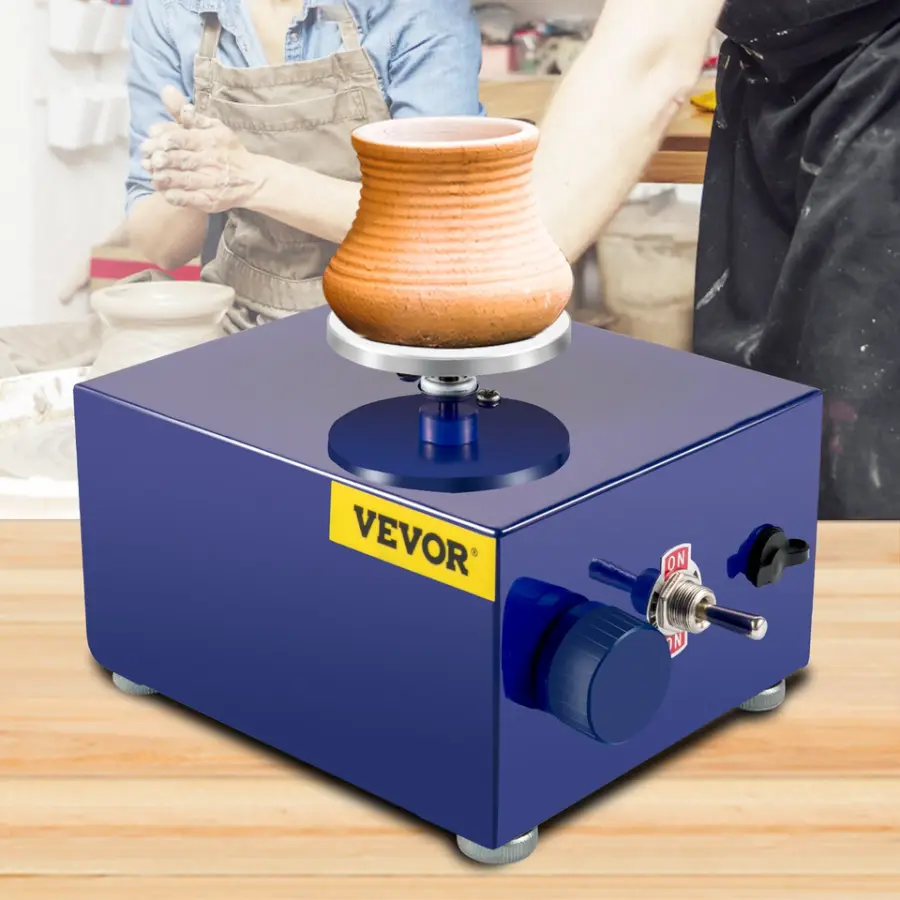Mini Pottery Wheel Ceramic Wheel 30W 2000 RPM Adjustable Clay Machine — image 5
