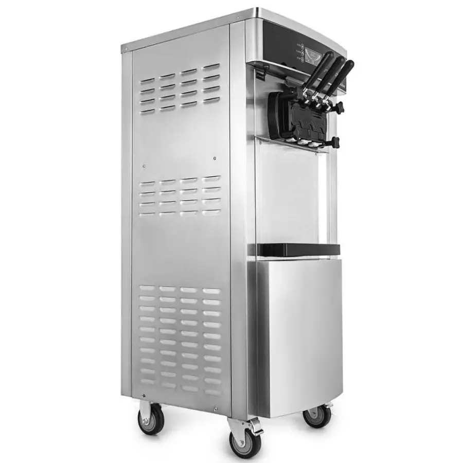Three Flavor Soft Italian Serve Ice Cream Maker Machine Soft Serve Ice Cream Machine for Sale — image 5