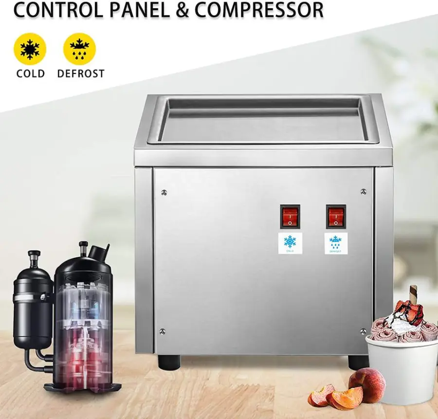 Good Selling Ice Cream Roll Machines Delicious Ice Cream Machine Maker — image 6