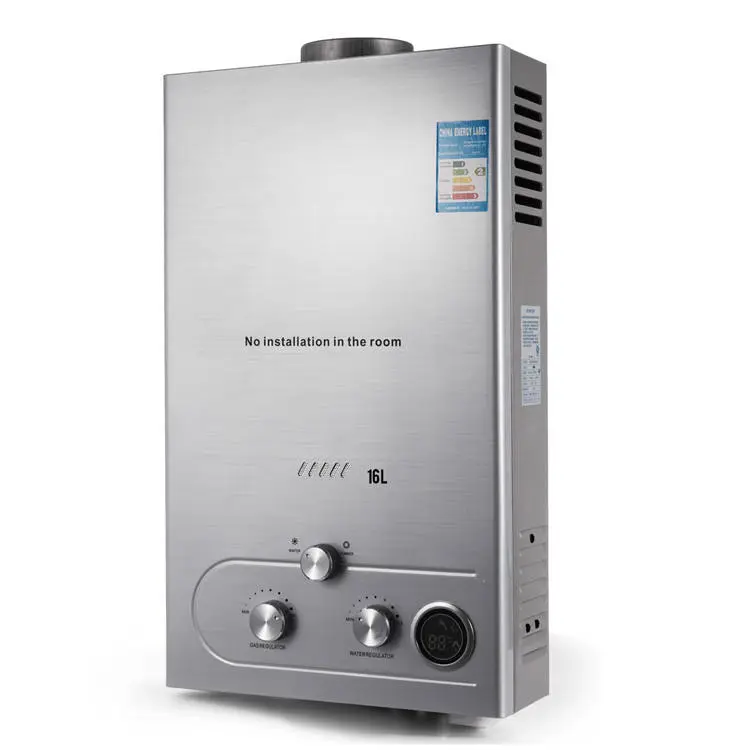 16L LPG Hot Water Heater 4.3 GPM Tankless Instant Gas Water Heater — view 1