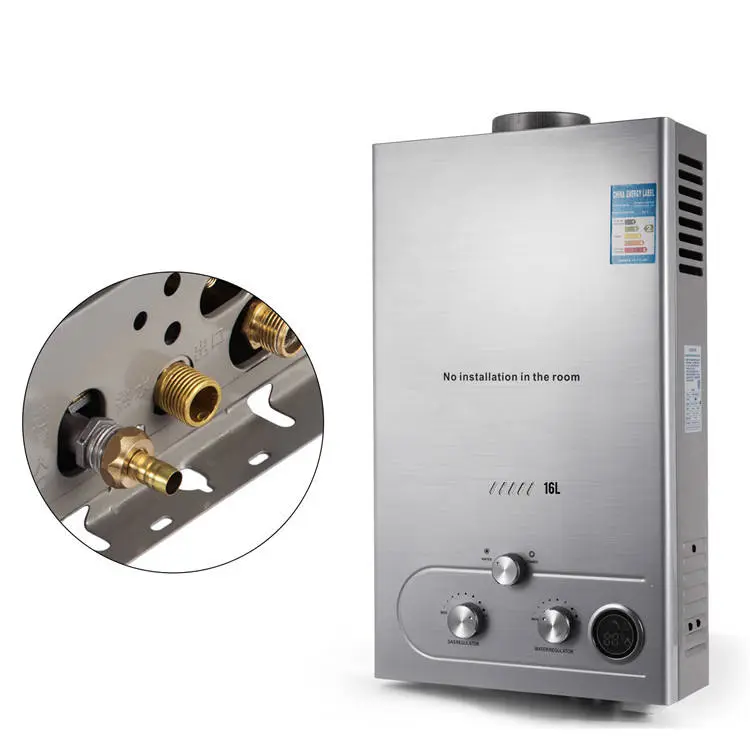 16L LPG Hot Water Heater 4.3 GPM Tankless Instant Gas Water Heater — image 5