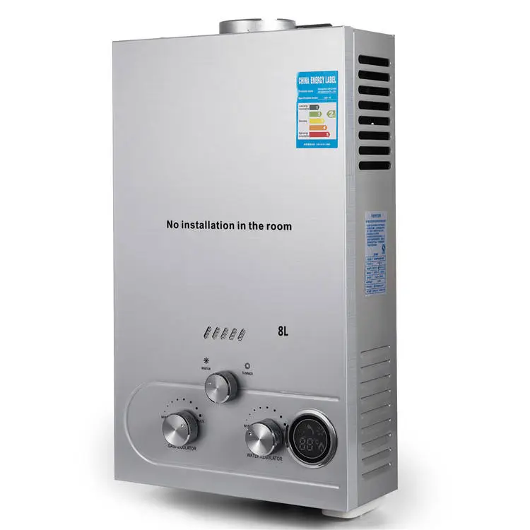 8L/MIN Instant Boiler Gas LPG Hot Water Heater — view 1
