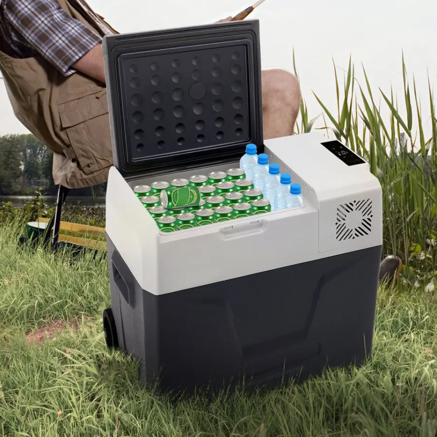 Top Quality 50l Dc 12v 24v Car Refrigerator Camping Freezer for Camping — image 7