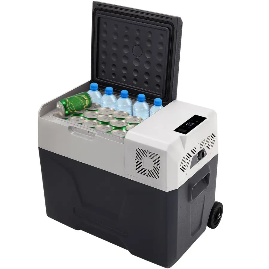 Vevor High Quality Multifunctional Dual Use 40L Car Mini Fridge Small Refrigerator — view 1