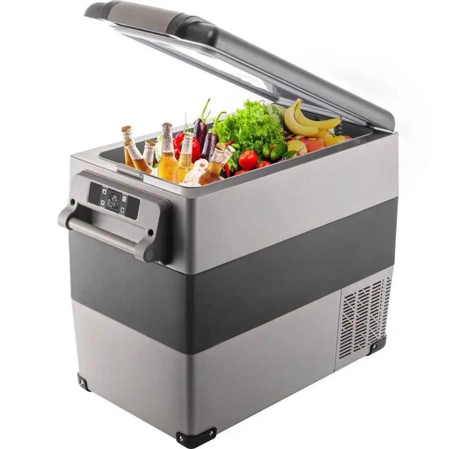 Factory Price 55L Portable Mini Fridge Compressor Car Fridge Freezer 12V/220v Refrigerator — view 1