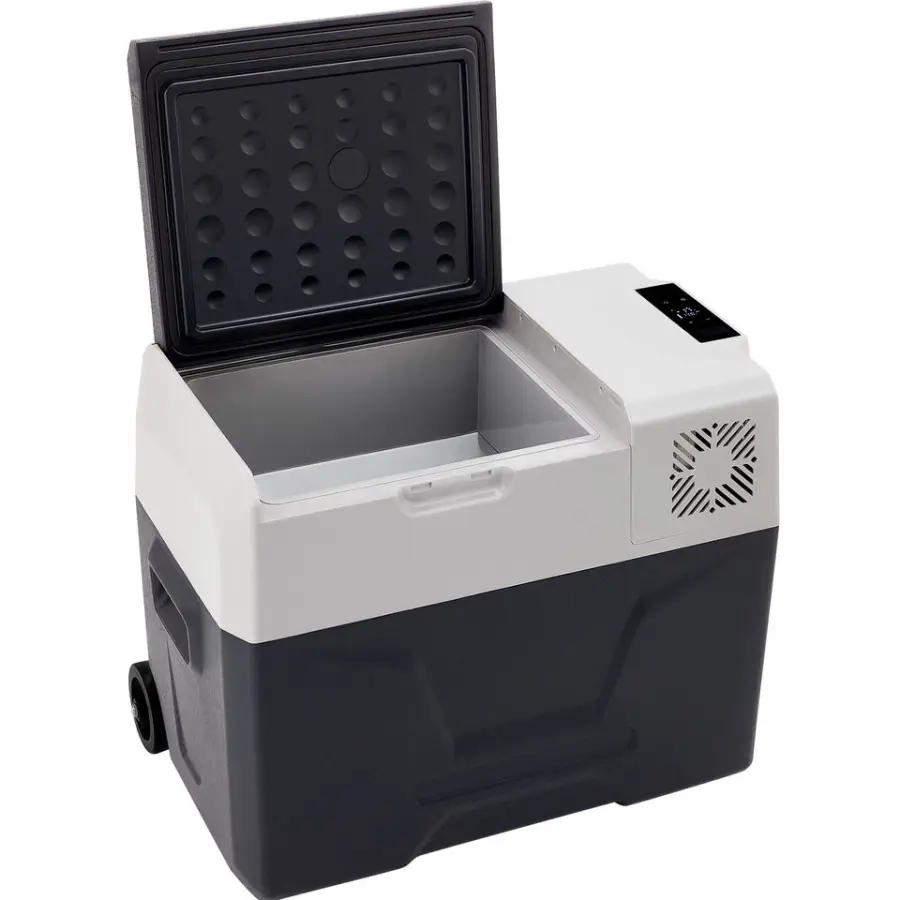 Fridge Refrigerator Car Home a Dual Use Compact 30L Car Fridge 12/220 V Temperature Variations Portable Freezer — image 4