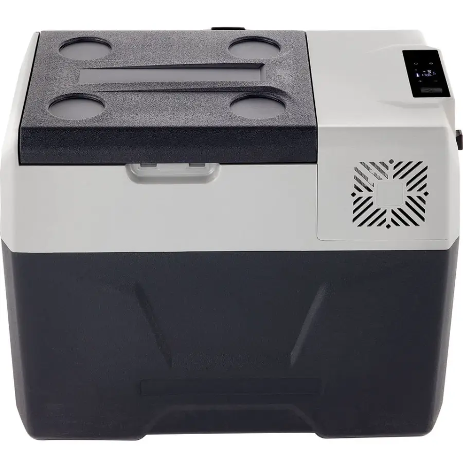 Fridge Refrigerator Car Home a Dual Use Compact 30L Car Fridge 12/220 V Temperature Variations Portable Freezer — image 5
