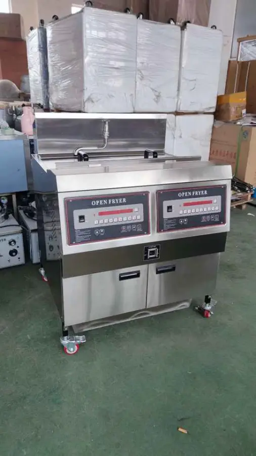 Commercial Gas Fryer Commercial Electric Fryer Commercial Air Fryer Commercial Pressure Fryer Multi Layer Chicken Fryer Machine — image 7