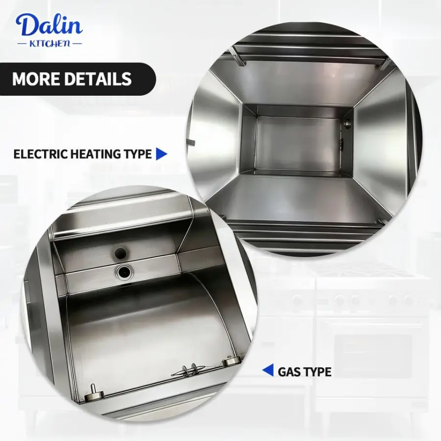 Commercial Deep Fryer Machine Freidora Industrial Friteuse a Pression for Chicken Wings French Fries and Chips High Efficiency — image 6