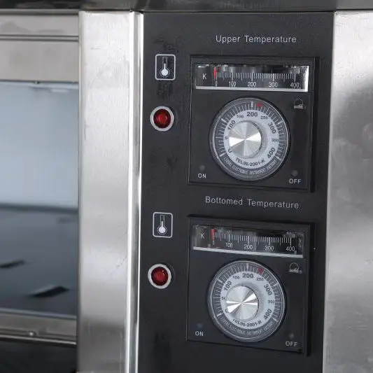 High Quality 3 Deck 6 Trays Commercial Kitchen Bakery Machine Equipment Baking Oven Bread Cake Deck Oven — image 4