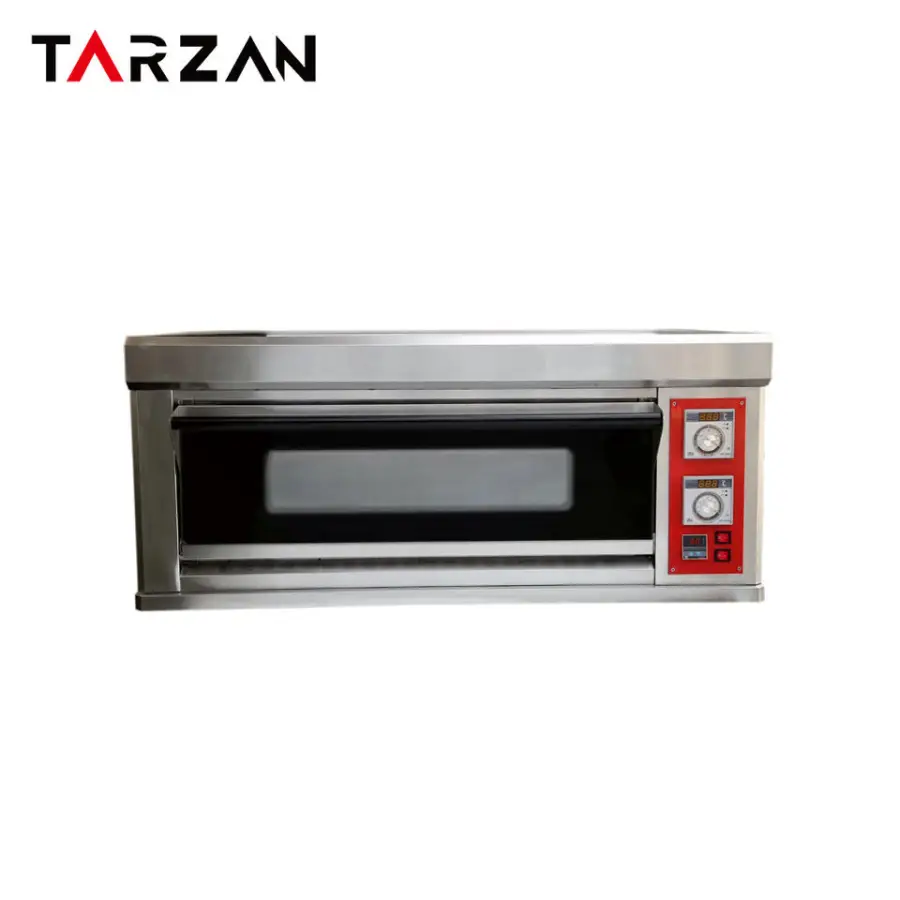 TARZAN Pizza Oven 2 Tier Pizza Oven Kitchen Commercial Bread Baking Oven — view 3