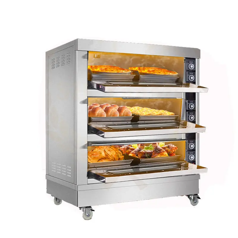 TARZAN Wholesale Launch Electric Oven for Baking Commercially Strong 13.2KW Pizza Baking Oven — view 1